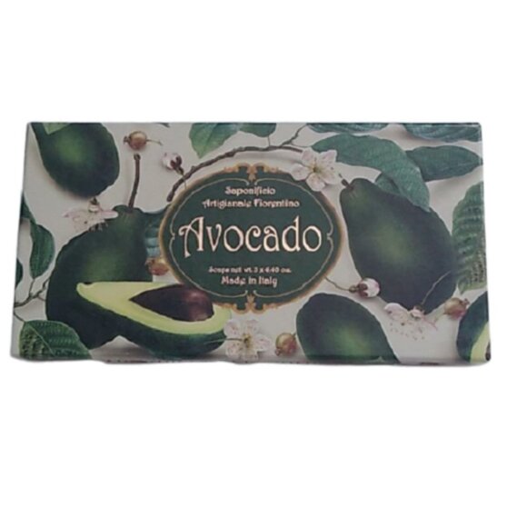 Avocado Soaps, Boxed Set of 3 bars - Picture 1 of 6